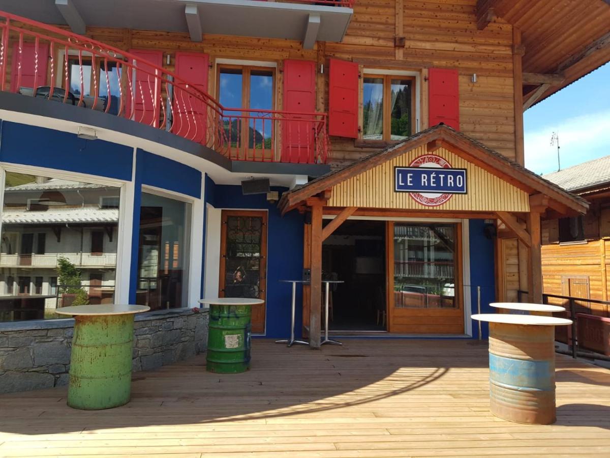 Bed and Breakfast Le Retro Abondance Exterior foto
